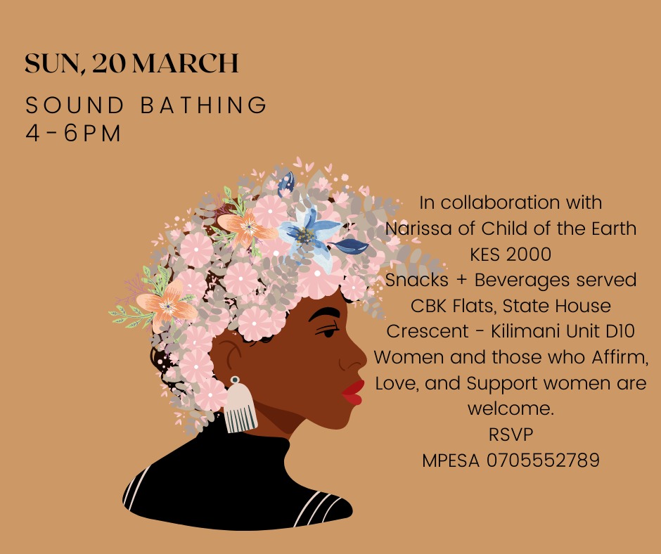 sound bathing womens herstory month
