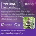 Yin & mmulti style Yoga with Melina Nairobi